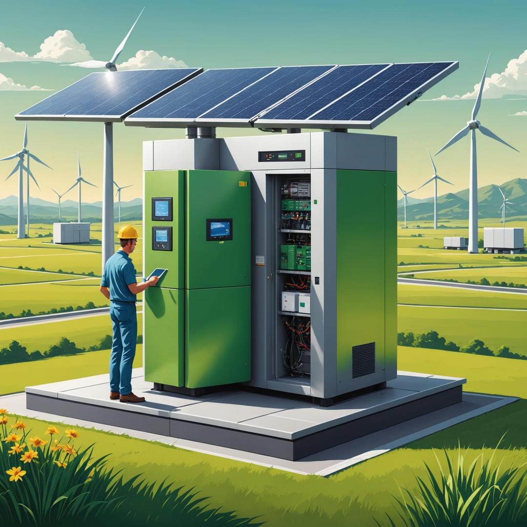 Energi lagringsskåp: Möt SI -stationen 186