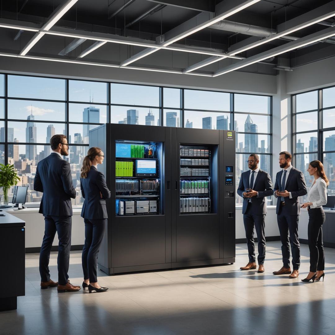 Revolutionerande energilagring med SI -station 230 skåp