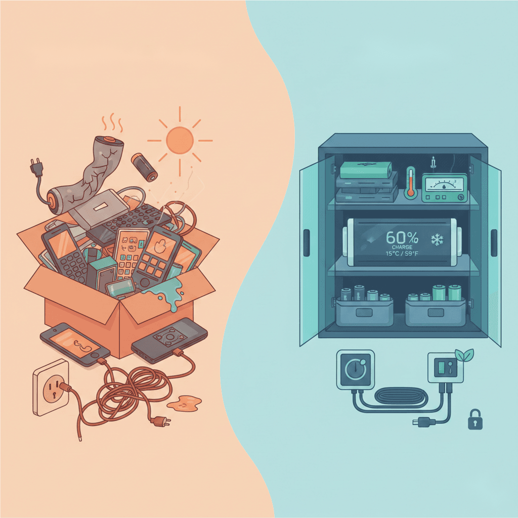 What Are the Most Common Mistakes and Pro Tips for Long-Term Lithium-Ion Battery Storage?