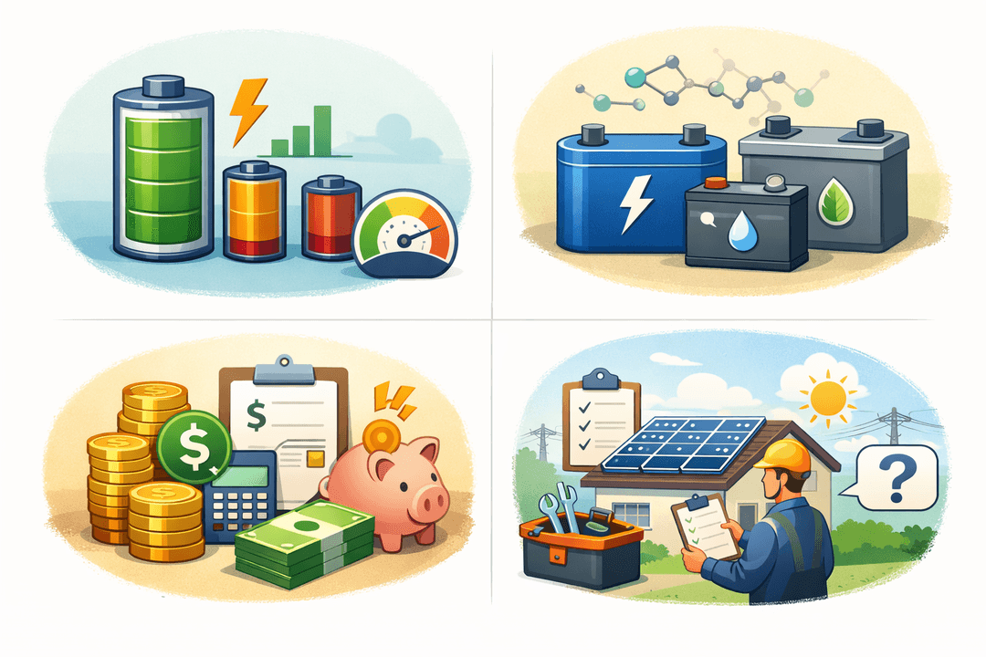 How Do You Choose the Right Solar Battery? The Essential 2026 Buyer’s Guide for Homeowners